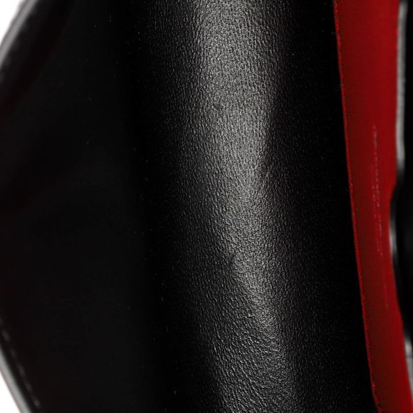 Alexander McQueen Four Ring Chain Handle Bag Crocodile Embossed Leather Mini - Picture 6 of 7